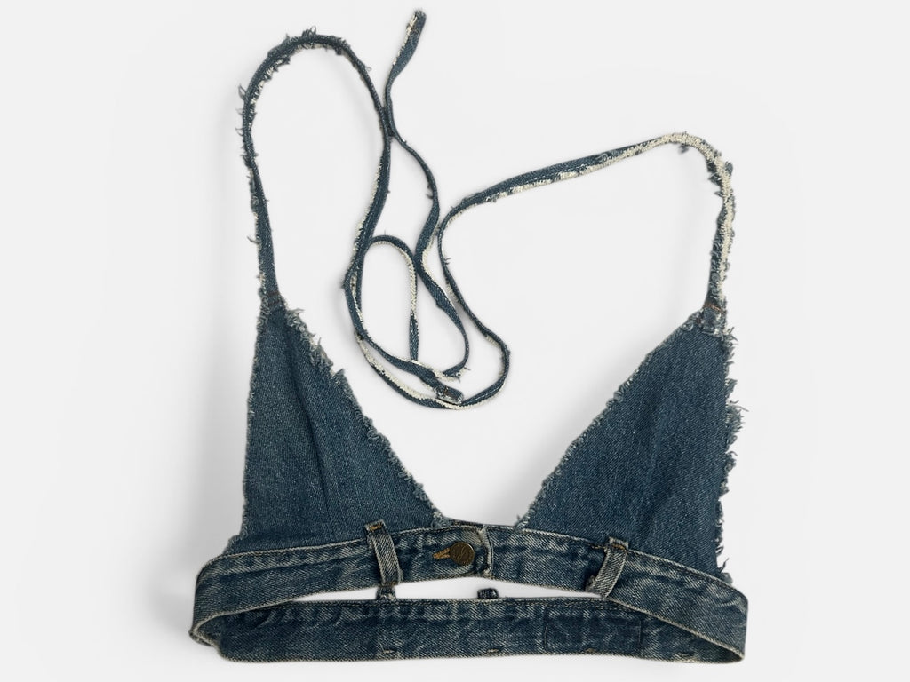 Bottoms Up Top - Denim