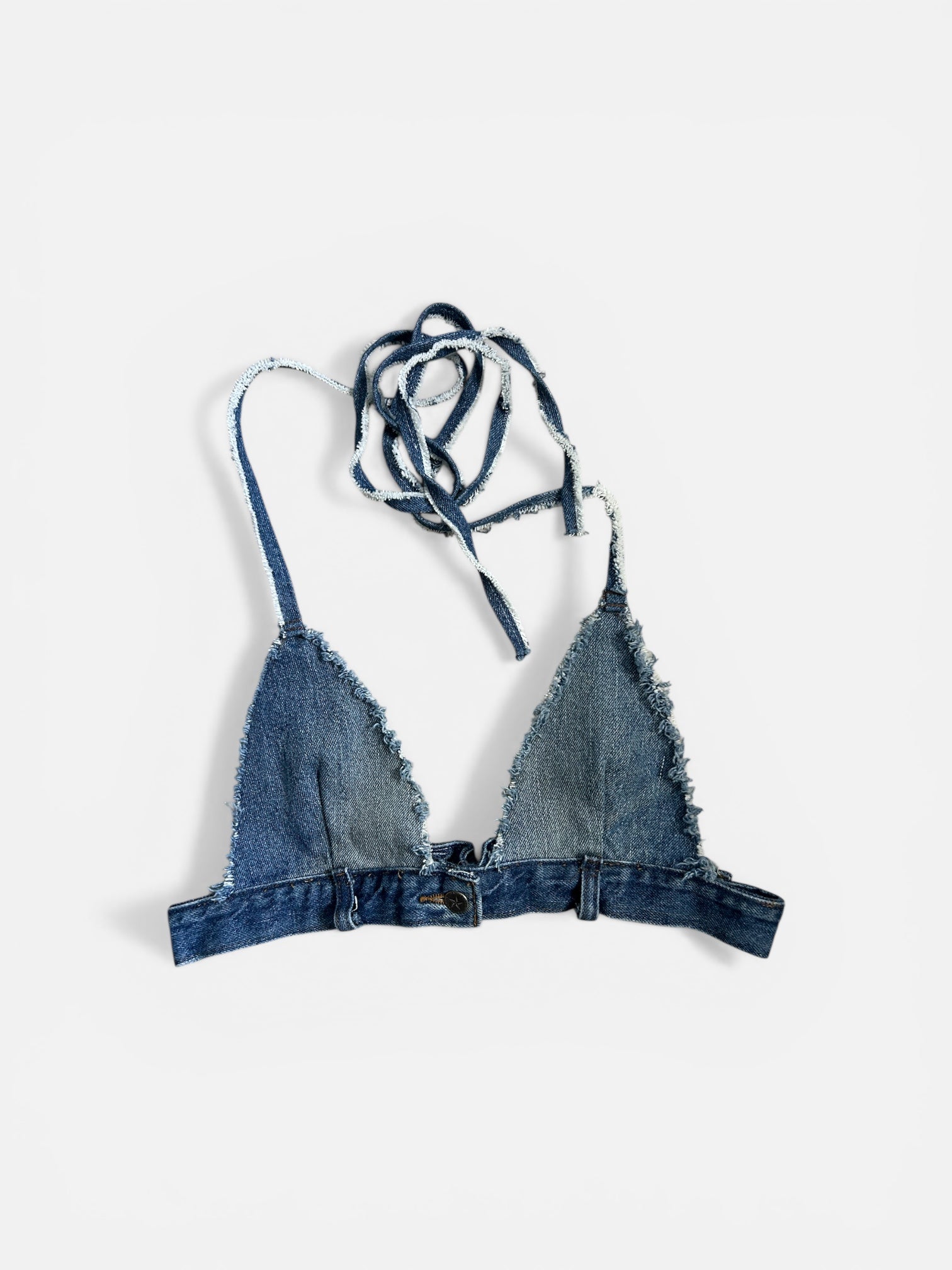 Bottoms Up Top - Denim S